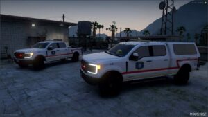 GTA 5 Vehicle Mod: Majestic County Fire Department Vapid Sandstorm Add-On / Fivem (Image #4)