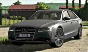 FS22 Audi Car Mod: A8 (IC) (Featured)