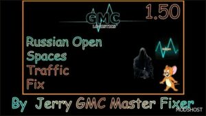 ETS2 Map Mod: Russian Open Spaces Traffic FIX V1.2 (Featured)