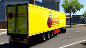 ETS2 Krone Mod: Skin Biedronka Krone Cool Liner 08 08 2024 1.50 (Image #3)