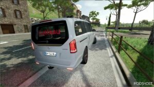 FS22 Mercedes-Benz Vehicle Mod: Viano Taxi / VTC V3.0 (Featured)