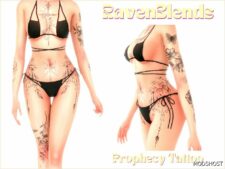 Sims 4 Mod: Prophecy Tattoo (Featured)