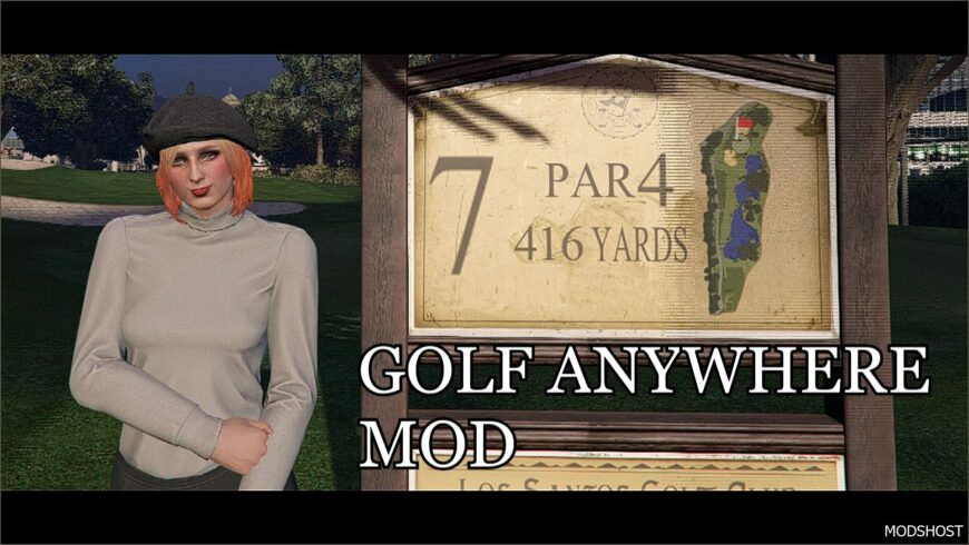 GTA 5 Script Mod: Golf Anywhere V2.0 (Featured)