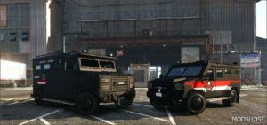 GTA 5 Mod: RDE More Agencies Vehicle V1.5 (Image #3)