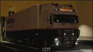 ETS2 Volvo Truck Mod: FH12 + Trailer Manitrans V3.0 (Image #4)