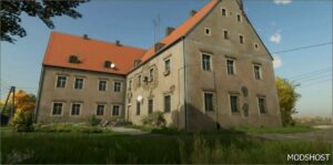 FS22 Placeable Mod: Manor House in Krajow (Featured)