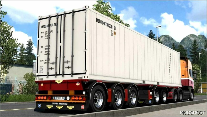 ETS2 Mod: European Trailer Pack FIX V2.1 (Featured)