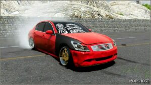 BeamNG Infiniti Car Mod: / Nissan Skyline V36 0.32 (Image #2)