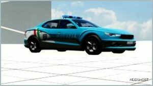 BeamNG Mod: Bastion Italian Police(POLIZIA) 0.32 (Featured)