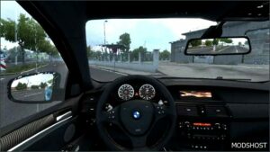 ETS2 BMW Car Mod: X6 M 2010 2.4 1.51 (Image #2)