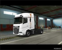 ETS2 DAF Mod: Gwen Tennyson Skin (Image #3)