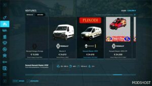 FS22 Renault Vehicle Mod: Master Vpsp French Red Cross (Image #6)