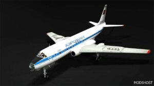 BeamNG Plane Mod: TU-104A Aircraft 0.32 (Featured)