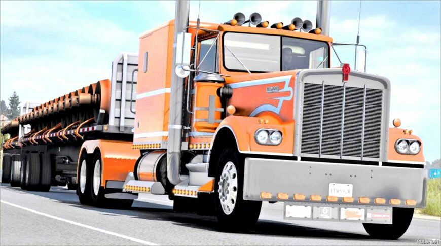 ATS Kenworth Truck Mod: Cttm Kenworth W900A 1.50 (Featured)