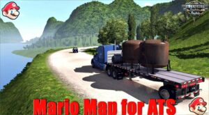 ATS Mod: Mario Map 1.51 (Featured)