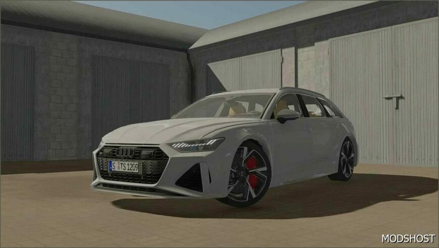 FS22 Audi Car Mod: RS6 V1.2 (Featured)