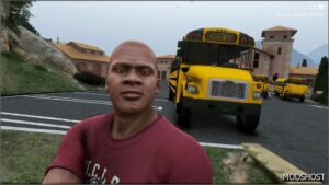 GTA 5 Vehicle Mod: Thomas Built Freightliner F65 School Bus Add-On | ELS (Image #3)