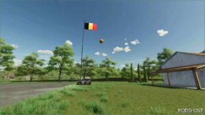 FS22 Flag Placeable Mod: World Country Flag V3.0 (Image #2)