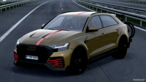 ETS2 Audi Car Mod: RSQ8 Mansory 2024 1.51 (Image #4)