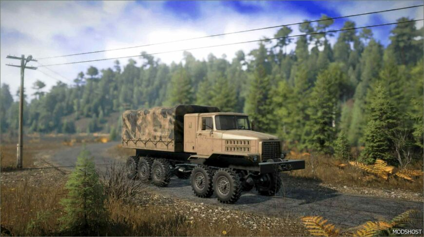 SnowRunner Mod: TCM – Agnar Truck V1.2 (Featured)