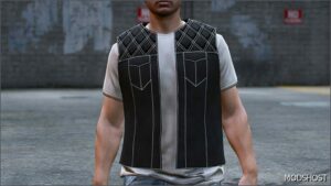 GTA 5 Motorcycle Player Mod: Kutte/Vest for MP Male (Featured)