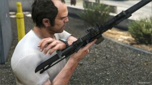 GTA 5 Weapon Mod: M4 PDW (Image #5)