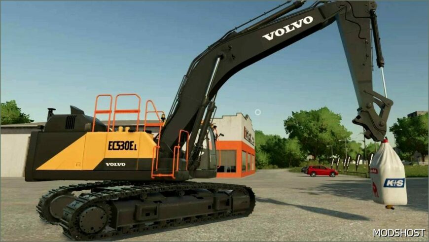 FS22 Volvo Forklift Mod: Ec530El (Featured)