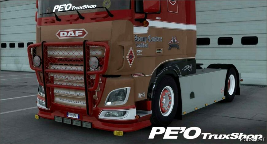 ETS2 DAF Part Mod: SCS DAF XF 106 Euro6 Tuning Pack Holland Style 1.50 (Featured)