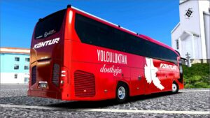 ETS2 Mercedes-Benz Mod: Mercedes Benz Travego Kontur Skin 1.50 (Featured)