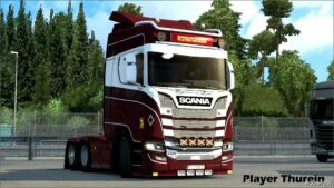 ETS2 Scania Mod: Skin C10 by Player Thurein (Image #3)