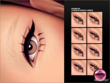 Sims 4 Eyeliner Makeup Mod: N359 (Featured)