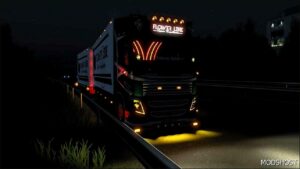 ETS2 Volvo Truck Mod: FH16 Tandem Flower Line V2.0 (Image #4)