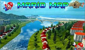 ETS2 Mod: Mario Map 1.51 (Featured)