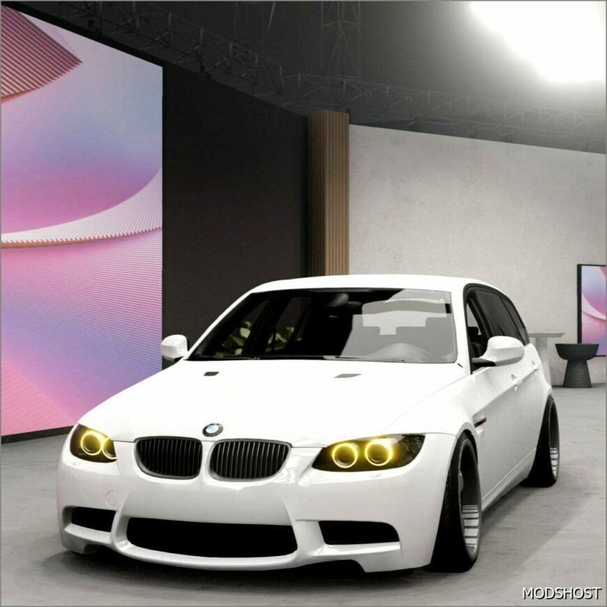 BeamNG BMW Car Mod: 3 Series E91 0.32 (Featured)