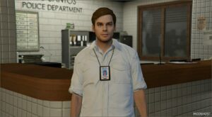 GTA 5 Player Mod: Dexter Morgan | Add-On PED (Image #4)