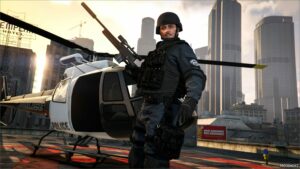 GTA 5 SWAT Player Mod: Generic Retro Swat Clothing for MP Character (Image #2)