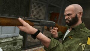 GTA 5 Weapon Mod: Remington Model 870 Wingmaster (Image #4)