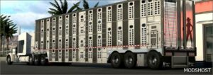 ATS Livestock Trailer Mod: Wilson Silverstar 53` Livestock/Cattle V2.1.3 (Featured)