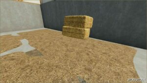 FS22 Placeable Mod: Decorative Pile of Straw (Image #2)