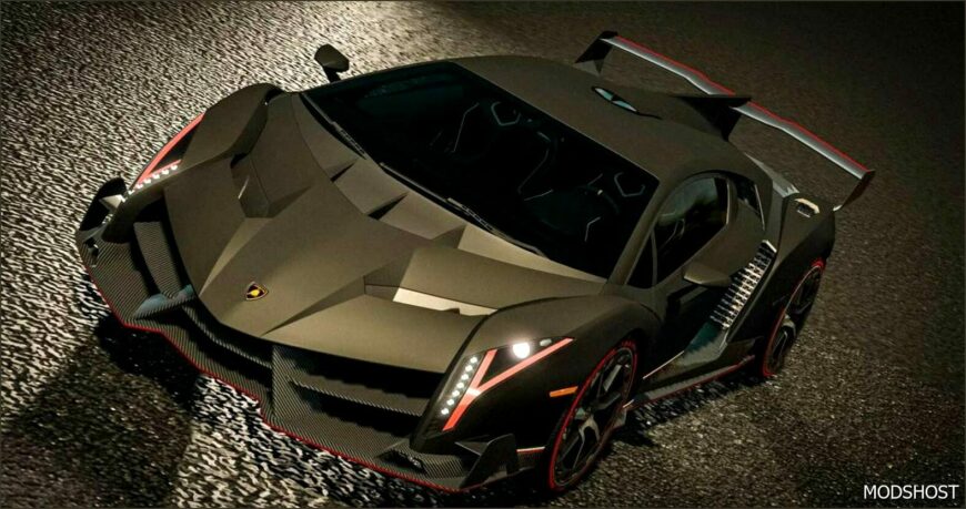 FS22 Lamborghini Car Mod: Veneno 2013 (Featured)