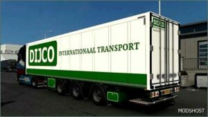 ETS2 Schmitz Trailer Mod: Dijco V1.2 (Featured)