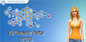 Sims 4 Mod: 35 Satisfaction Reward Traits in CAS (Featured)