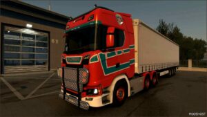 ETS2 Scania Skin Mod: Next GEN Maserfrakt 1.50 (Image #3)