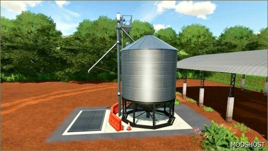 FS22 Placeable Mod: Small Farm Silo (Featured)