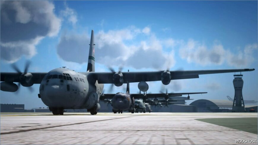 GTA 5 Aircraft Mod: C-130J Super Hercules Add-On | Lods (Featured)