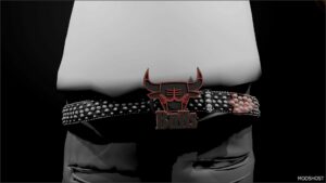 GTA 5 Player Mod: B.B Simon Chicago Bulls Belt (Image #3)