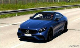 ETS2 Car Mod: Mercedes AMG S63 Coupe Brabus 800 2019 1.51 (Featured)