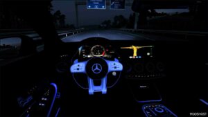 ETS2 Car Mod: Mercedes AMG S63 Coupe Brabus 800 2019 1.51 (Image #3)