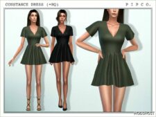 Sims 4 Female Clothes Mod: Constance Dress. (Featured)