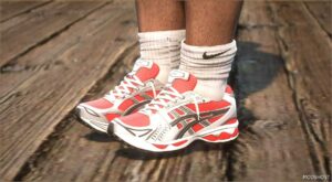 GTA 5 Player Mod: Asics Gel-Kayano 14 for Mpmale (Image #2)